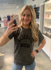 Baseball Mom Graphic Tee